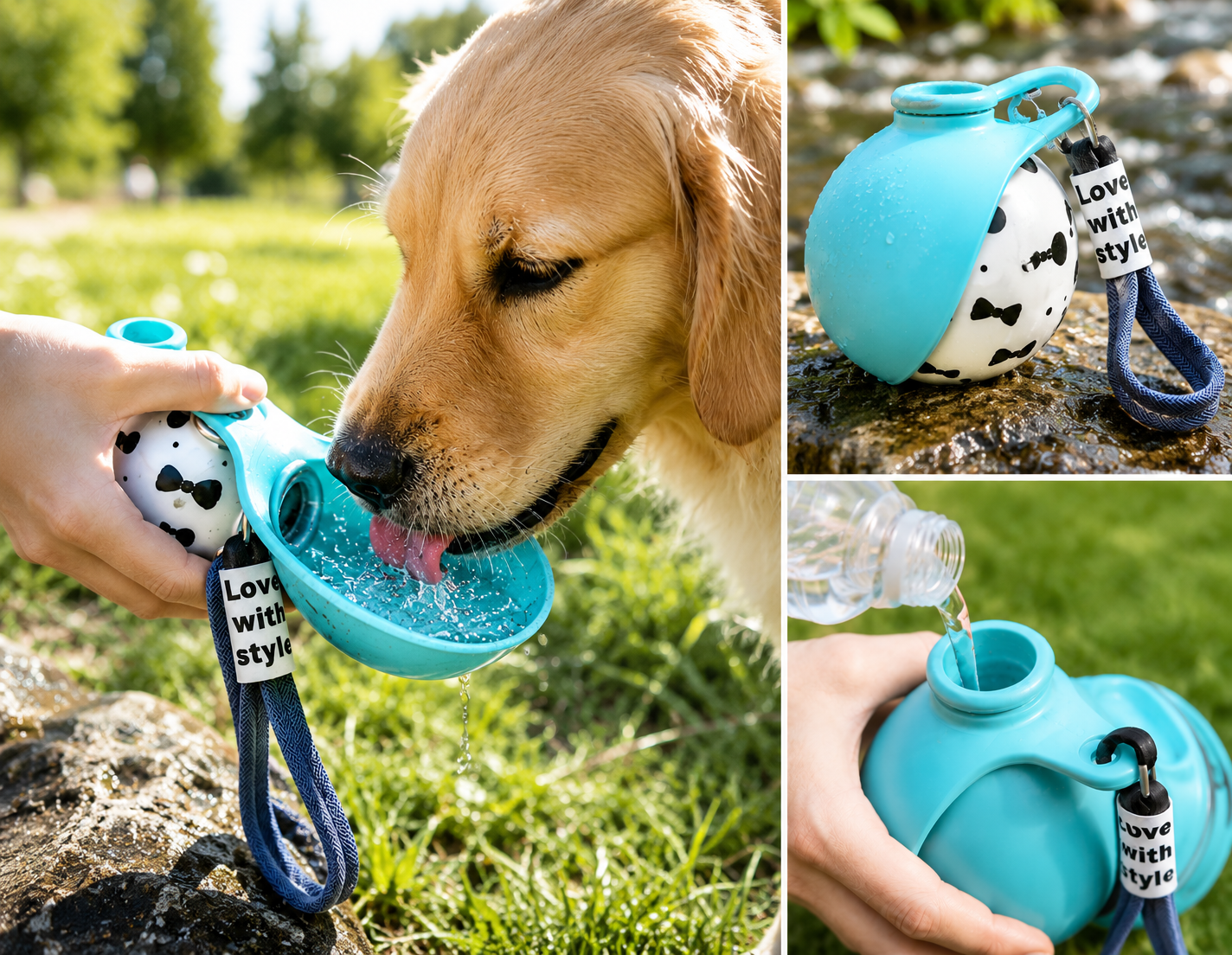 Botella para Mascotas - ¡Hidratación en Cualquier Paseo!