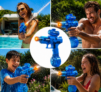 Pistola de Agua – ¡Moja a Todos!